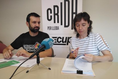 Pau Juvillà y Esther Sancho, de la Crida.