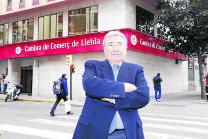 Joan Simó, actual president, i Jaume Saltó, aspirant.