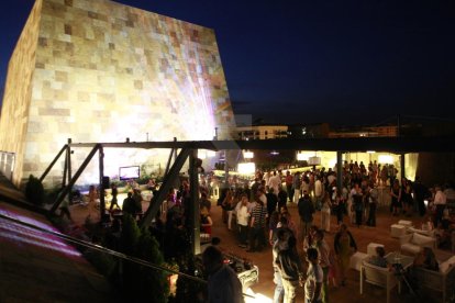 Terraza de verano en la Llotja.