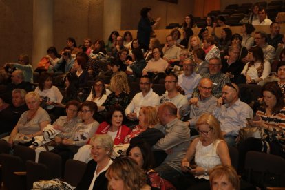 Assistents a l’acte de Sant Jordi del Consell Escolar Municipal.