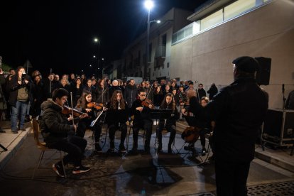 La calle Darrere de Sant Martí se convierte en la de l’Orfeó Lleidatà