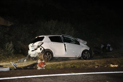 Una dona mor en una col·lisió frontal en Les Borges Blanques