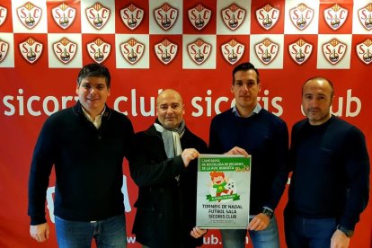 Ramon Folguera, Jesús Dueñas, Xavier Estrada i Jordi Casaña van presentar el torneig.