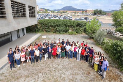 Representantes de los ayuntamientos advertidos por Endesa en la reunión del pasado día 6 en Terrassa. 