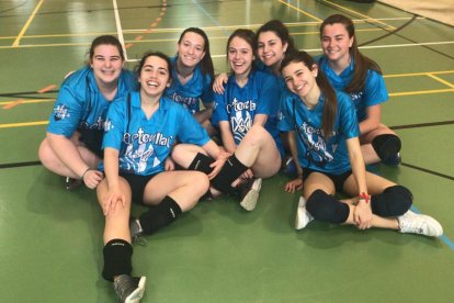 Alumnes de Lestonnac, en unes jornades esportives