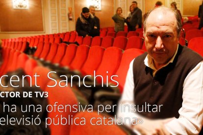 Vicent Sanchis, director de TV3