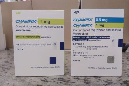 El medicamento para dejar de fumar ‘Champix’. 