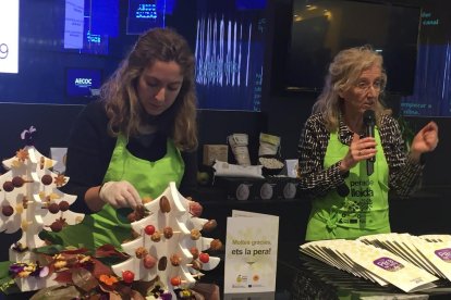 Presentación de la DOP “Pera de Lleida” en Alimentaria.