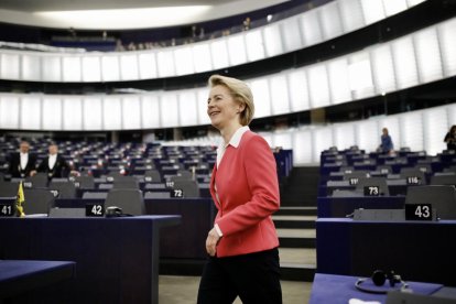 La presidenta de la Comissió Europea, Ursula von der Leyen.