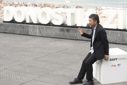 El director Hirokazu Kore-eda, premio Donostia en San Sebastián.