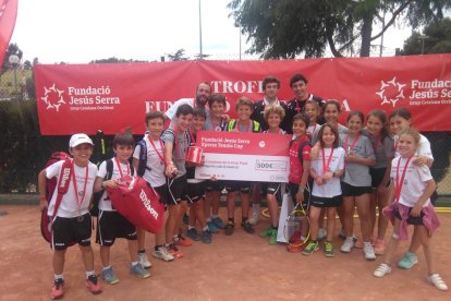 El CT Lleida sub-12, campeón de la Xpress Tennis Cup