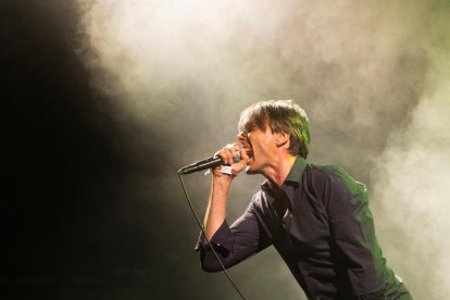 Brett Anderson, el cantant de Suede, al Primavera Sound.