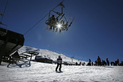 Imatge d'arxiu de l'estació d'esquí Baqueira-Beret.