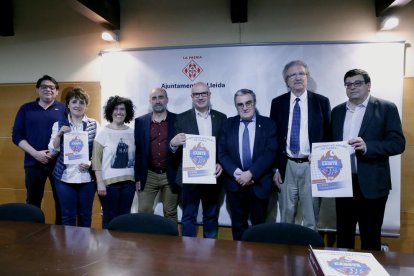 El campeonato se presentó ayer en la Paeria.