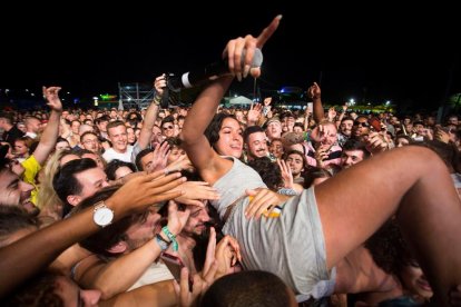 Imatge d’un dels concerts de l’edició 24 del FIB.