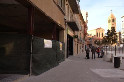 El local en obras que acogerá el establecimiento de Bonàrea.