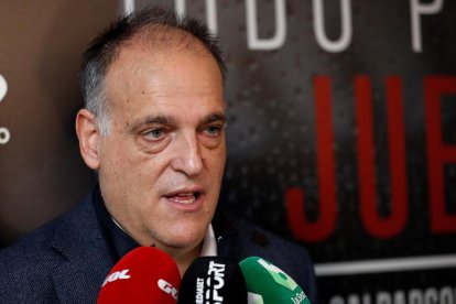 Javier Tebas, en una imagen de archivo.