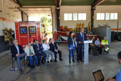 Un momento de la presentación de la campaña ayer en Bellaterra.