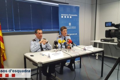 L'acte de presentació de la campanya dels Mossos d'Esquadra als instituts.