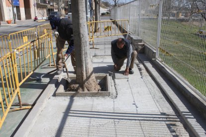 L'Ajuntament de Tàrrega contracta persones en situació d'atur per a desenvolupar tasques de millora de la via pública