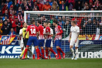 Estrada Fernández dirigió el Atlético de Madrid-Real Madrid.