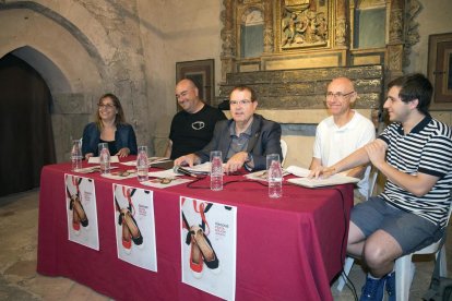 Presentación de la semana Isagoge ayer en Cervera. 