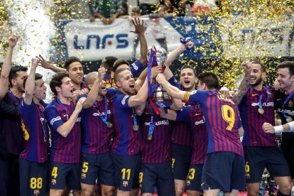 El Barça venç ElPozo Múrcia i conquista la Copa d’Espanya