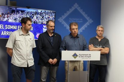 Pere Porta anunciava oficialment ahir la inscripció de l’equip a l’Eurocup.