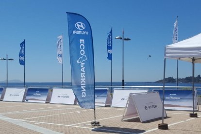 Després de l'èxit que va obtenir amb la proposta EcoParking l'any 2018 a Sanxenxo, Hyundai repeteix la iniciativa.