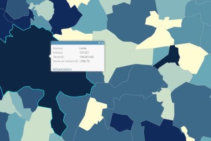 MAPA. Quants diners deu l'ajuntament del teu municipi als bancs?