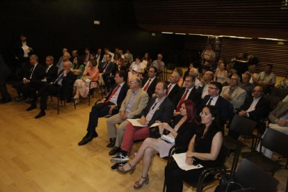 Moment de l’acte de clausura de la setena edició d’EFEC.