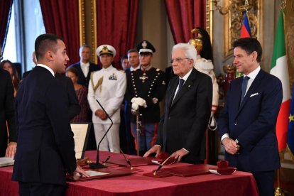 El nou Govern italià jura el càrrec davant de Sergio Mattarella.