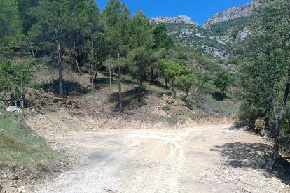 Caminos en el Montsec d'Àger