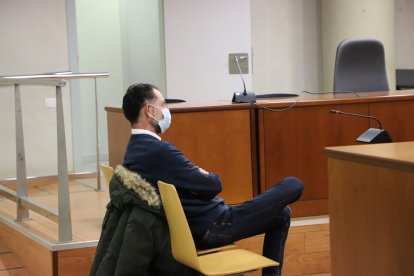 José Antonio Ortiz Cambray, ayer durante el juicio celebrado en la Audiencia de Lleida. 