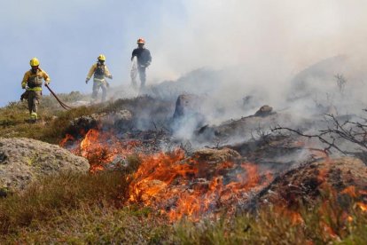 Un incendi a Madrid, potser intencionat, crema 300 hectàrees