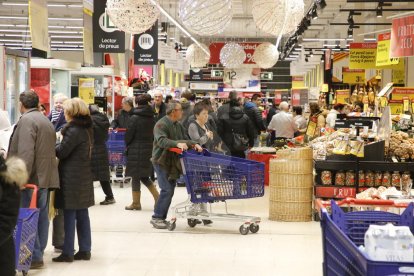 Les instal·lacions de Carrefour a Lleida.