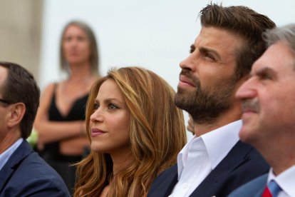 Gerard Piqué y Shakira.