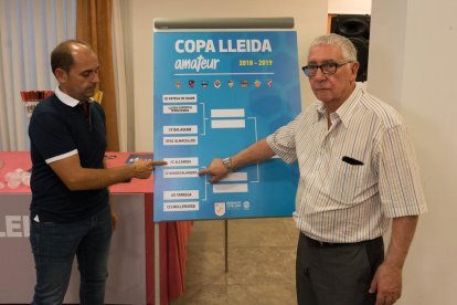 Representantes del Alcarràs y del Borges, vigente campeón.