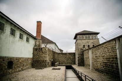 El camp de concentració de Mauthausen.