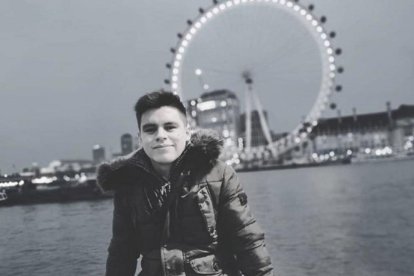 David Martínez, el joven muerto tras ser apuñalado en Londres.