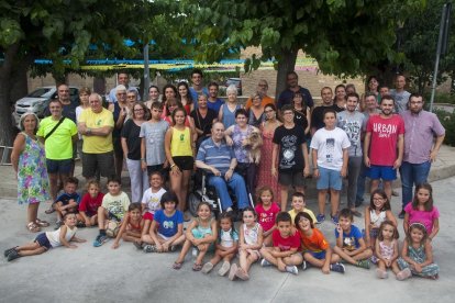 Gran parte de los vecinos de Sedó, pequeño pueblo con alrededor de 80 habitantes del municipio de Torrefeta i Florejacs.