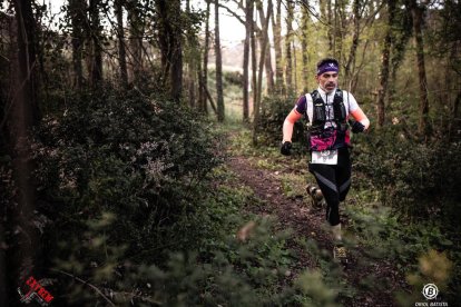 Pep Vega durante una carrera previa al desafío que afrontará la próxima semana.