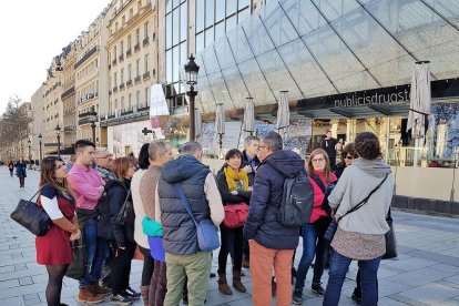 Imatge dels comerciants de Solsona i Cardona a París.