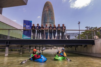 El Mundial de Sort se presentó ayer en Barcelona.