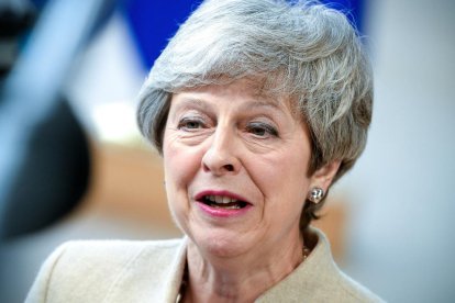 La primera ministra británica, Theresa May.