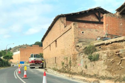 La zona de la carretera on s’actua.