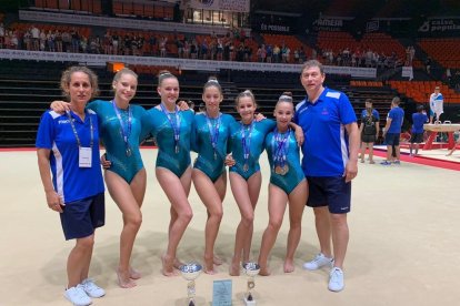 Maria Cerdà, plata por equipos en el Campeonato de España