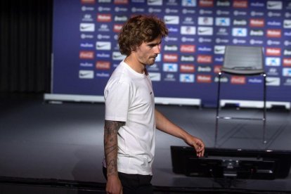 Antoine Griezmann, en una image d’arxiu.