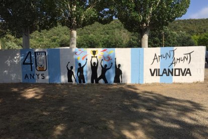 La celebración incluyó la inauguración de un mural.