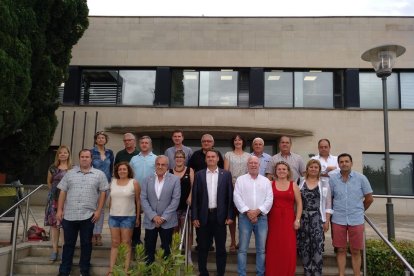 David Masot, alcalde de Maials, tomó posesión ayer como presidente por JxCat en el consell del Segrià.